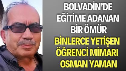 Bolvadin’de Bir Ömür Eğitime Adandı! Osman Yaman’ın Eğitimde İz Bırakan Serüveni