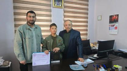 Bolvadinli Öğrenci İbrahim Taş Bölge İkincisi Oldu