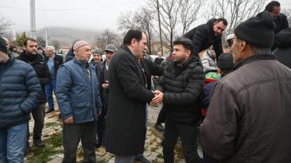 Çay İlçesi Aydoğmuş Köyü’nde Eğitimci İçin Tören Düzenlendi