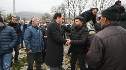 Çay İlçesi Aydoğmuş Köyü’nde Eğitimci İçin Tören Düzenlendi