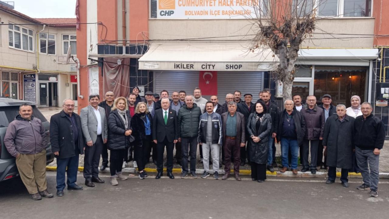 CHP Bolvadin Teşkilatında İstişare Toplantısı Yapıldı
