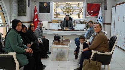 MHP Bolvadin İlçe Teşkilatından Başkan Derviş Aynacı’ya Ziyaret