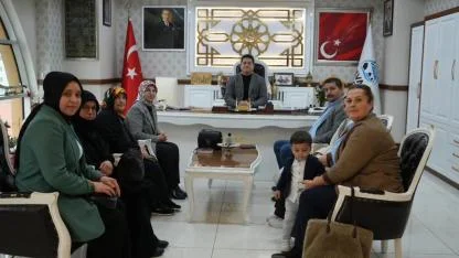 MHP Bolvadin İlçe Teşkilatından Başkan Derviş Aynacı’ya Ziyaret