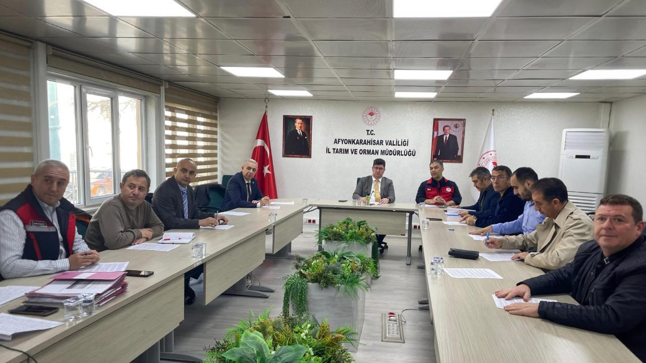 Toprak Koruma Kurulu’nda Afyonkarahisar’ın Tarım Arazileri İçin Kritik Değerlendirme Yapıldı