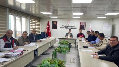 Toprak Koruma Kurulu’nda Afyonkarahisar’ın Tarım Arazileri İçin Kritik Değerlendirme Yapıldı