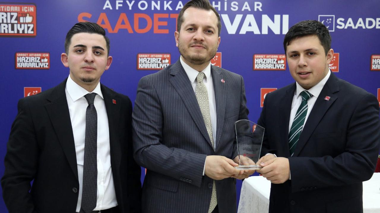 Afyonkarahisar Saadet Partisi’nde Bayrak Değişimi Yaşandı