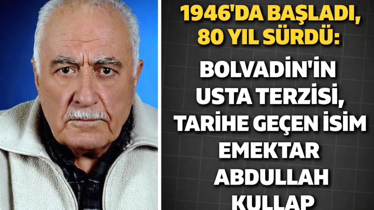 Bir Ustanın Ardında Kalan Miras: Bolvadin’den Türkiye’ye Emek Dersi