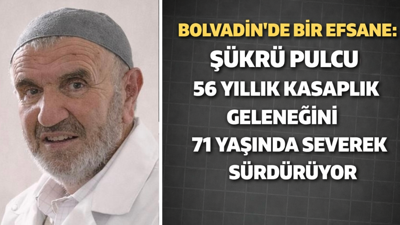 Bolvadin’de Bir Efsane: Şükrü Pulcu 56 Yıllık Kasaplık Geleneğini 71 Yaşında Sürdürüyor