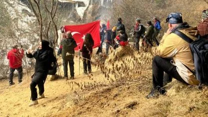 Çaydos Artık Bölgeyi Keşfediyor! Su Uçtu Şelalesi Unutulmaz An Yaşattı