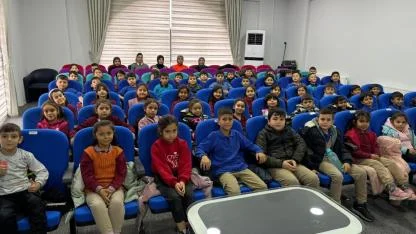 Çobanlar’da Sinema Perdesi Çocuklar İçin Açıldı