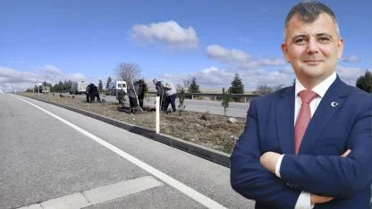 Emirdağ Yemyeşil Oluyor! Bölgenin Lideri Koyuncu Yüzlerce Fidanı Toprakla Buluşturdu