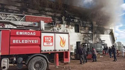 Emirdağ’da Biyoatık Tesisindeki Yangın Kontrol Altına Alındı