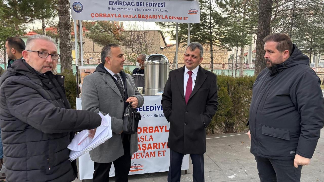 Serkan Koyuncu Açıkladı: Emirdağ’da Öğrenci Güne Çorbayla Başlıyor