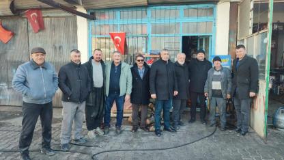 Sultandağı Dereçine’de Esnaf Ziyareti Sahadan Güçlü Birlik Mesajı Verildi