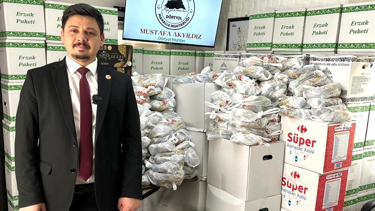 Afyon Dörtyol Mahallesi İhtiyaç Sahiplerini Yine Unutmadı