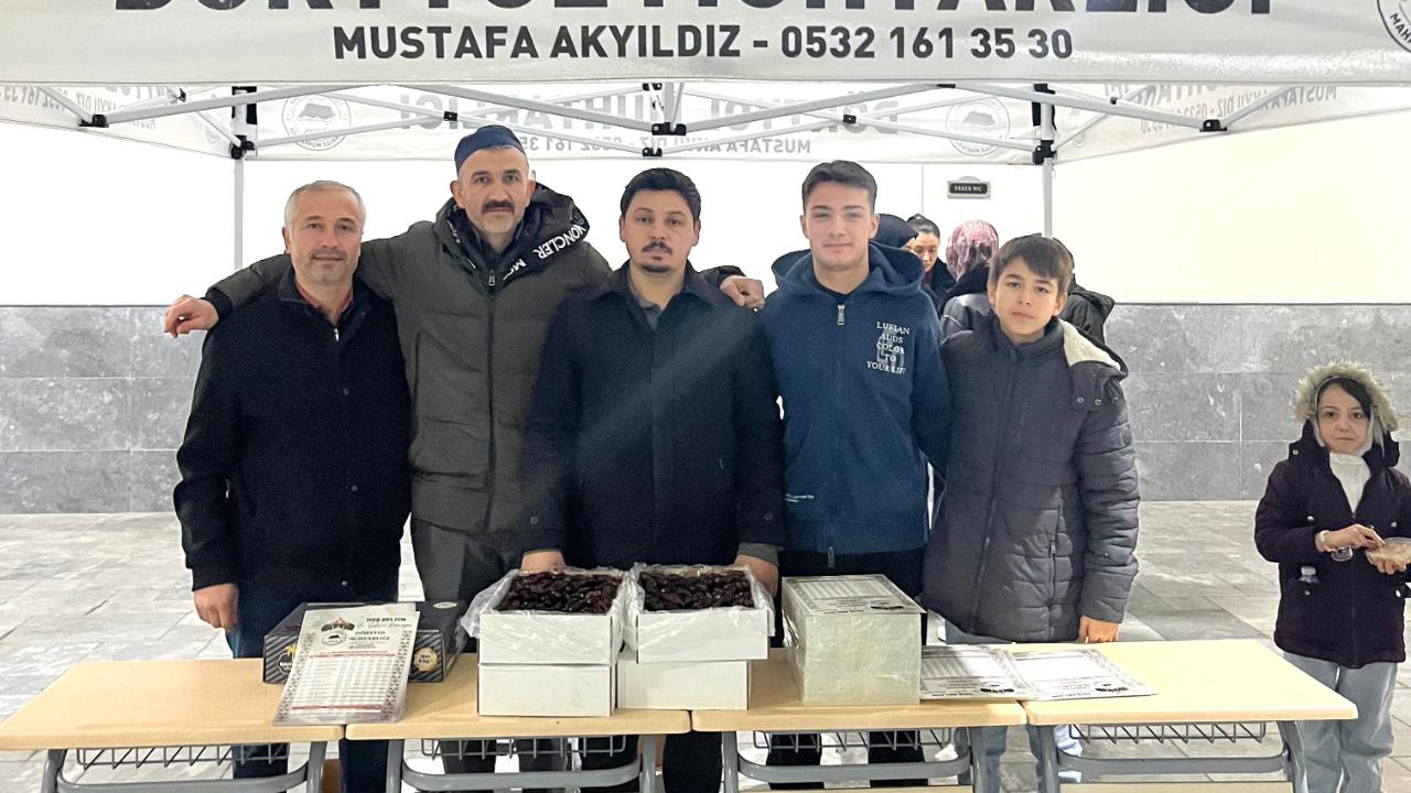 Afyonkarahisar Dörtyol Mahallesi Berat Kandili’nde Anlamlı İkrama Sahne Oldu