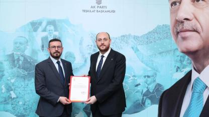 AK Parti Afyonkarahisar Merkez İlçe Başkanlığı’na Bolvadinli İsim Atandı