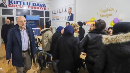 AK Parti Heyeti Sultandağı’nda İftarda Buluştu