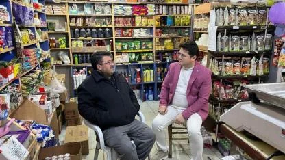 Başkan Aynacı Bolvadin’de Vatandaşlarla Buluştu