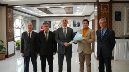 Başkan Aynacı İle Vergi Haftası Nedeniyle Buluştular