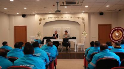 Başkan Derviş Aynacı Su Ve Kanalizasyon Personeliyle Bir Araya Geldi