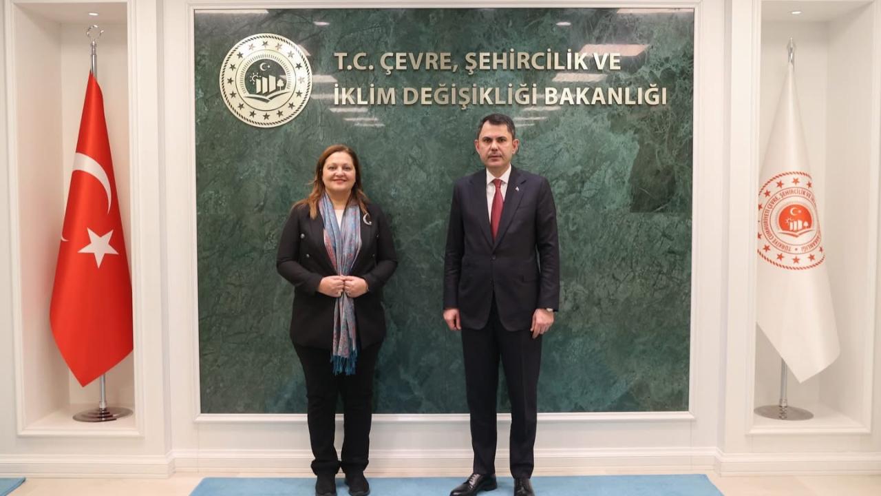 Başkan Köksal’dan Bakan Kurum’a Afyonkarahisar Projeleri Sunumu