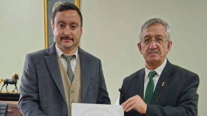 Bolvadin Esnaf Odası Başkanı İbrahim Çürük Mazbatasını Aldı