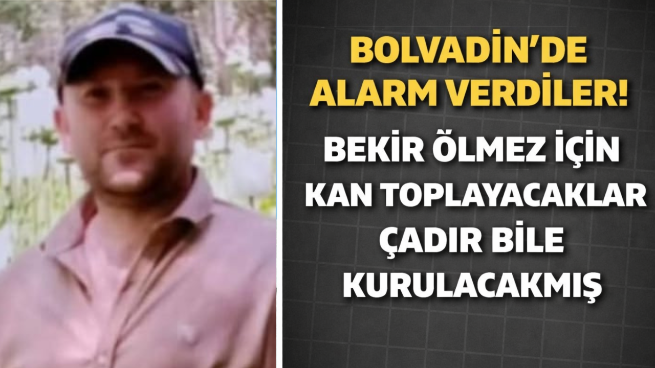 Bolvadin’de Alarm Verdiler Ölmez İçin Kan Toplanacak