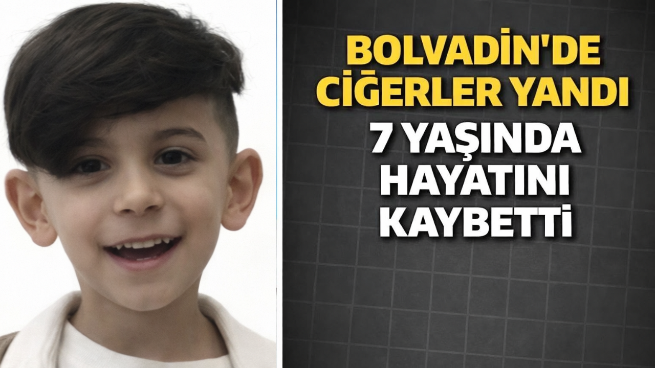 Bolvadin’de Ciğerler Yandı 7 Yaşında Hayatını Kaybetti