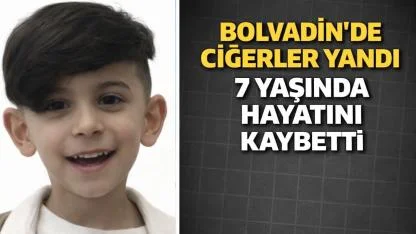 Bolvadin’de Ciğerler Yandı 7 Yaşında Hayatını Kaybetti