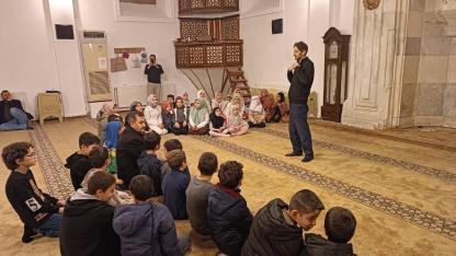 Bolvadin’de Öğrenciler Teravih Namazında Buluştular