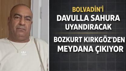 Bolvadin’de Sahur Geleneği Başladı: Kırkgöz Mahallesi’nde Davul Sesi Yükselecek