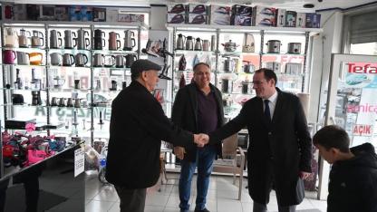 Çay Kaymakamı Türker Böyle Söyledi: Çay’da Her Esnafın Kalbine Dokunmak İstiyoruz