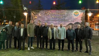 Çay’da İlk İftarı Verdiler Katılım Yoğundu