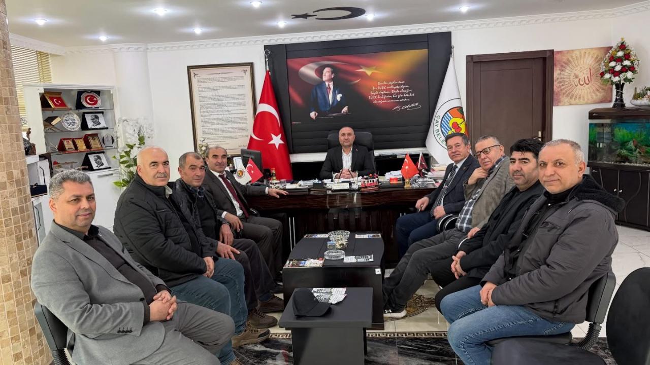 Çay’da Yeni AK Parti İlçe Yönetimi Göreve Başladı