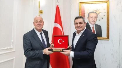 Çobanlar Belediye Başkanı Ali Altuntaş, İl Kültür ve Turizm Müdürü Yusuf Altın’ı Ağırladı