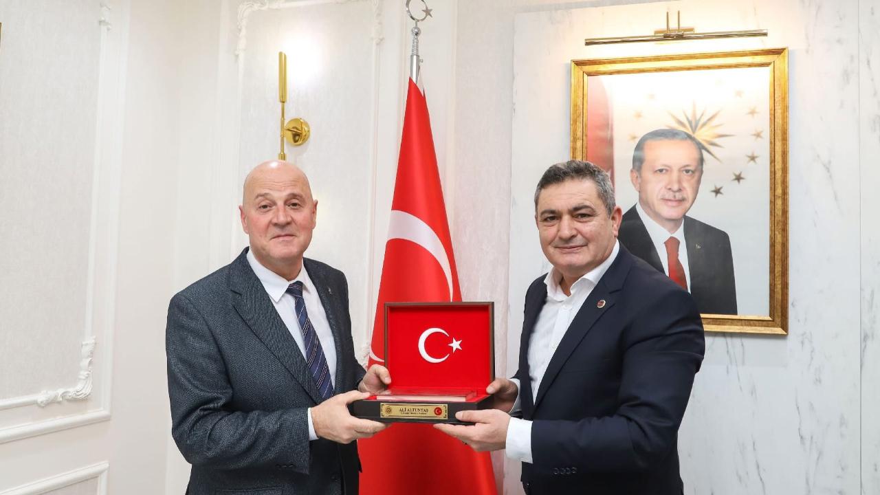 Çobanlar Belediye Başkanı Ali Altuntaş, İl Kültür ve Turizm Müdürü Yusuf Altın’ı Ağırladı