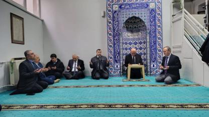 Afyon İl Müftülüğü’nde Önce Hadis Sohbeti Sonra Bayramlaşma