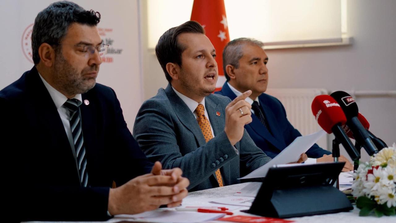 Afyon Saadet Partisi’nden Zalimlere Lanet Mazlumlara Destek Çağrısı