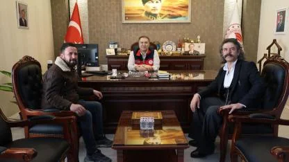 Afyon’da Pala Dayı İl Müdürü Parlak İle Buluştu