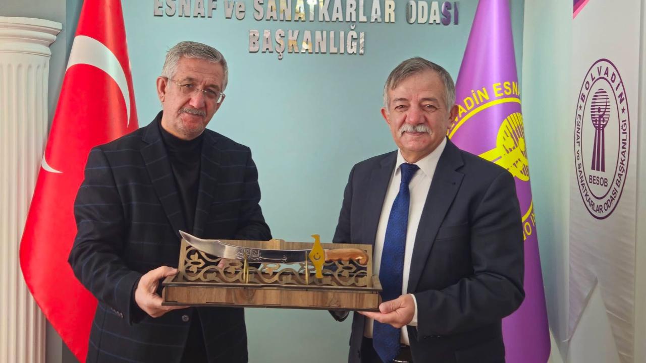 Afyonkarahisar Esnaf Odası Başkanları Çürük İle Buluştu