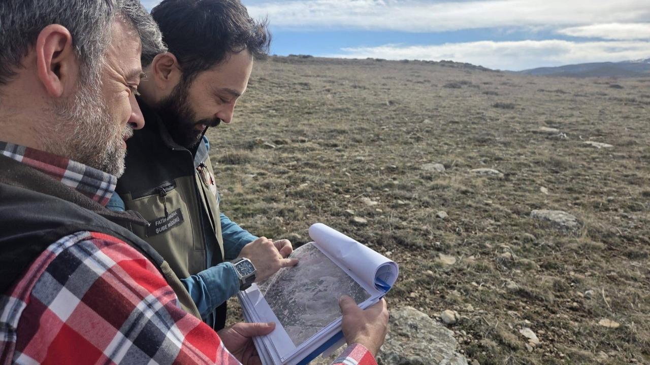 Afyonkarahisar’da Mera Alanları Yerinde İnceleniyor