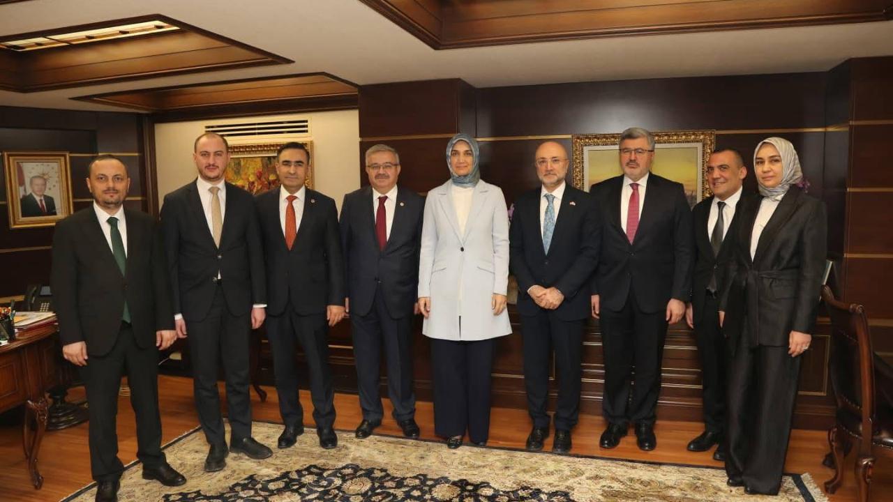AK Parti Afyon Heyetinden Ankara’da Üst Düzey Temas