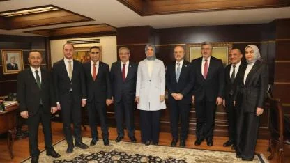 AK Parti Afyon Heyetinden Ankara’da Üst Düzey Temas