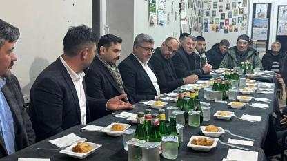 AK Parti Heyeti Bayat İmralı Köyü’nde Vatandaşlarla Buluştu