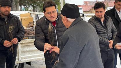 Başkan Aynacı: Bolvadin’de 15 Bin Lavanta Dağıttık