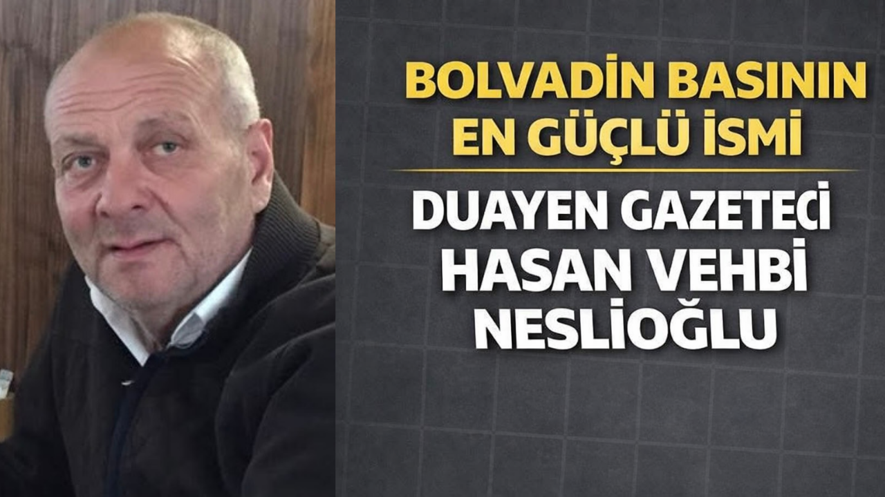 Bolvadin Basının En Güçlü İsmi Duayen Gazeteci Hasan Vehbi Neslioğlu