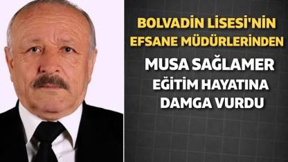 Bolvadin Lisesi’nin Efsane Müdürlerinden Musa Sağlamer Eğitim Hayatına Damga Vurdu