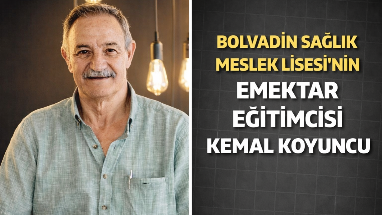 Bolvadin Sağlık Meslek Lisesi’nin Emektar Eğitimcisi Kemal Koyuncu