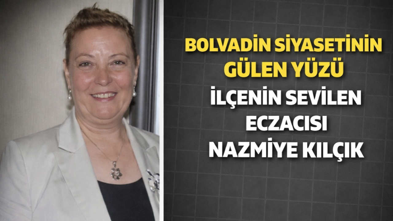 Bolvadin Siyasetinin Gülen Yüzü Sevilen Eczacı Nazmiye Kılçık